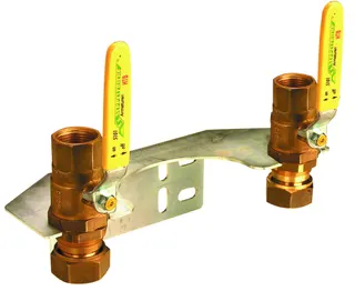 AIPS SF SEPP Easy ll Zweirohrz. Mont.set Eing. KH, Ausg. KH Rp1 (DN25) MS
