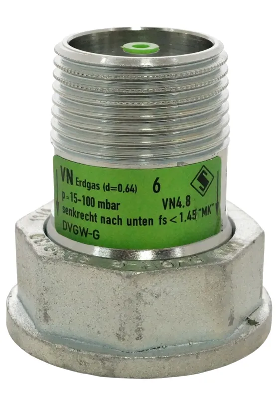 AIPS SF SEPP Gaszählerverschraubung Satz GSW 1 (DN25) 6m3/h ST