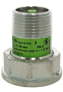 AIPS SF SEPP Gaszählerverschraubung Satz GSW 1 (DN25) 6m3/h ST