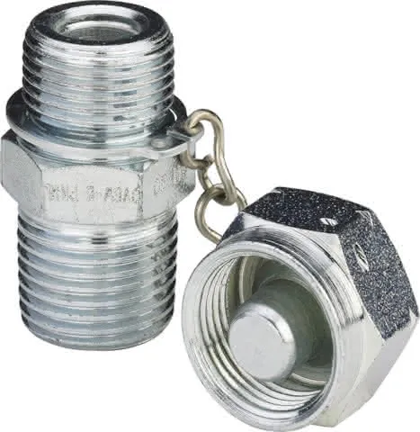 Viega Messkupplung G2580 in R1/2 Stahl verzinkt