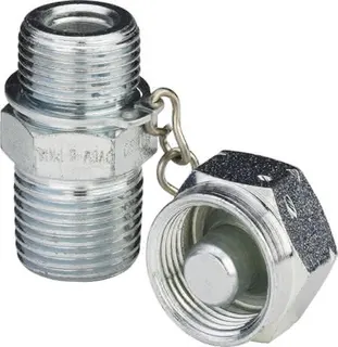 Viega Messkupplung G2580 in R1/2 Stahl verzinkt