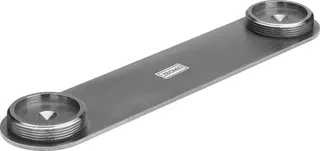 Viega Blindverschluss G2381 in G1 1/4 x 250mm Stahl verzinkt – Bild 2