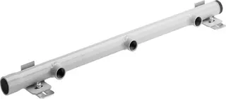 Viega Montageeinheit G23450 in Rp1 1/2 x Rp1 x 2 fach Stahl – Bild 2