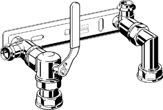 Viega Montageeinheit mit TAE G2343T in R1 x Rp1 x 28mm Stahl – Bild 3