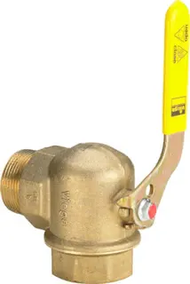Viega Gaszähler-Kugeleckhahn G2110 in Rp1 Messing