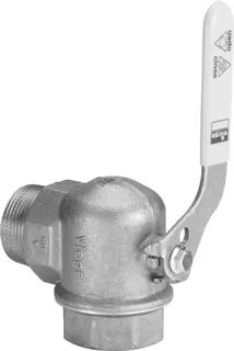 Viega Gaszähler-Kugeleckhahn G2110 in Rp2 Messing – Bild 2