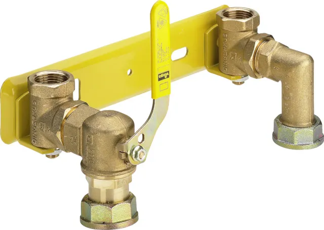 Viega Montageeinheit G2343.1S in R1 x Rp1 x (4,0m3) Stahl