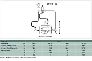 Honeywell Sicherheitsventil DN65 PN16 Kugelgraphitguss Fla-Ausf SV300-65A – Bild 4