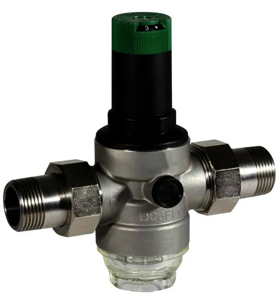 Honeywell Druckminderer Edelst m Gew Tülle m Siebt Ms D06FI-1B
