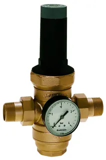 Honeywell Druckminderer Niederdr 1/2" Ms,m Ms-Siebt m Anschl Gew Tülle