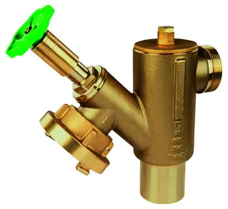 Honeywell Systemtrenner BA295STN-A Standrohr, C-Festkupplung A, 11/2" – Bild 2