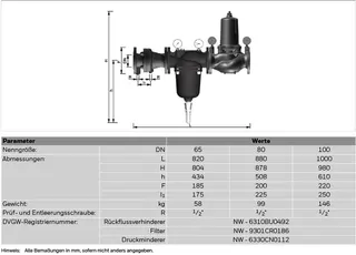 Honeywell Wasserstation HS10S-FA DN80 rückspülbar, HS10S-80FA – Bild 4