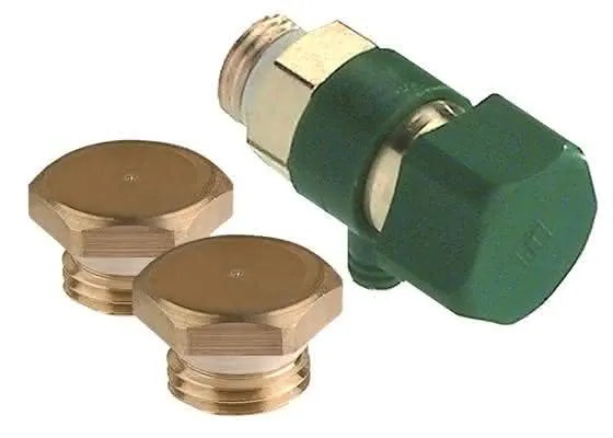 AIPS SF SEPP DIN-Basis Entleerungsv. Set 2 Stopfen G1/4 (DN8) A MS