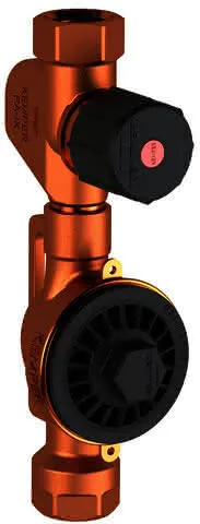 KEMPER CLASSIC Absperr-WZ-Kombination G2 Multi-WZ-Gehäuse, IG, 90mm, DN20