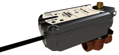 KEMPER KHS VAV-plus Vollstromabsperrvtl. Federrückzug-Stellantrieb 230V, AG, DN32