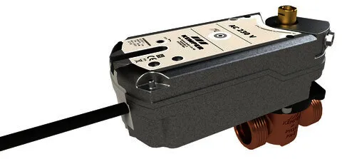 KEMPER KHS VAV-plus Vollstromabsperrvtl. Federrückzug-Stellantrieb 230V, AG, DN20