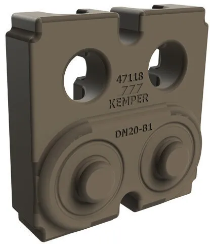 KEMPER Dämmschale f.WZ-Kasten inkl. Verschlussclipse, DN 20