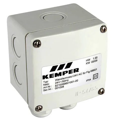 KEMPER KHS Wandlermodul für KHS VAV-plus Eing.24 V AC, Ausg. 24 V DC