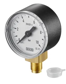 OVENTROP Manometer für Wasser- und Rück- spülfilter,alle Größen,DN6 1/8", 6127000 – Bild 2
