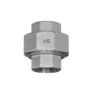 Verschraubung Nr. 330 flach   3/4" aus Edelstahl V4A