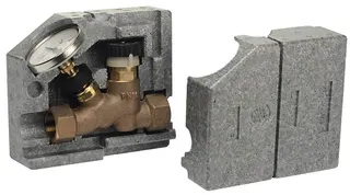 AIPS SF SEPP Zirkulationsventil m. Entl. Therm. u. Iso 50-60C Rp1/2 (DN15) I/I RG
