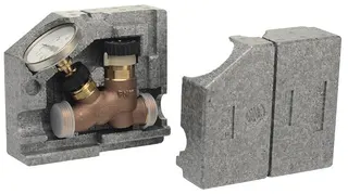 AIPS SF SEPP Zirkulationsventil m. Entl. Therm. u. Iso 50-60C G3/4 (DN15) A/A RG