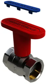 KEMPER Kugelhahn mit vollem Durchgang für Heizungswasser, IG, DN50