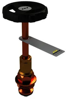 KEMPER Absperr-Oberteil m. EPDM-Dichtung mit verlängerter Spindel, DN100