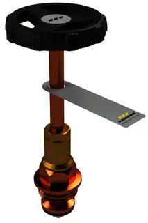KEMPER Absperr-Oberteil m. EPDM-Dichtung mit verlängerter Spindel, DN40