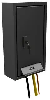 KEMPER TRESOR Wandaufputzschrank FROSTI DN15, ohne Steckdose