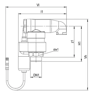 AIPS SF SEPP Safe Nachrüst-RB Spülstrg. G3/4 (DN20) A f. DN15 MS chr. einfach – Bild 2