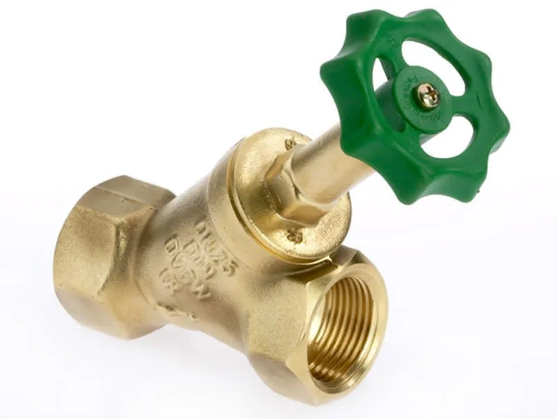 comfort-Freistromventil steigend ohne Entleerung DN 20 (3/4") aus Messing