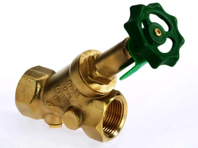 comfort-KFR-Ventil steigend ohne Entleerung DN 40 (11/2") aus Messing