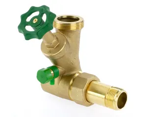 comfort-Abzweig-T-Ventil m. E. ohne Ab- gangsverschr. DN 25x25 (1x1") Messing