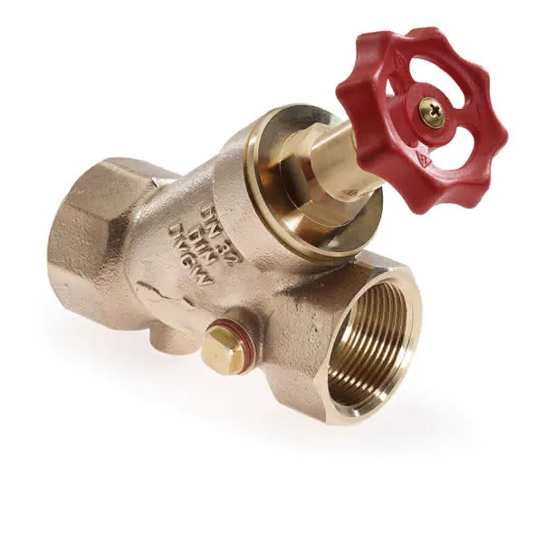 comfort-KFR-Ventil nichtsteigend beid- seitige Stopfen DN 40 (11/2") Rotguss