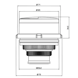 comfort-Messkapsel Elster M 140/MO-A kalt Q3 2,5 smart M – Bild 2