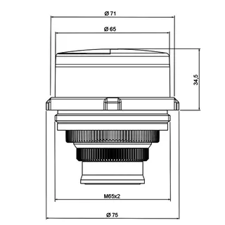 comfort-Messkapsel Elster M 140/MO-A warm Q3 2,5 smart M – Bild 2
