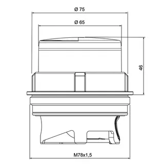 comfort-Messkapsel Neptun/Wehrle/SPX 4193 M78x1,5 warm Q3 2,5 smart M – Bild 2