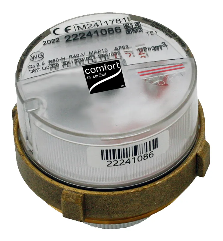 comfort-Messkapsel Techem Vario S warm Q3 2,5 smart M
