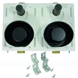 comfort-Montageblock Koax G2 Duo DN 20 G3/4 IG aus Messing