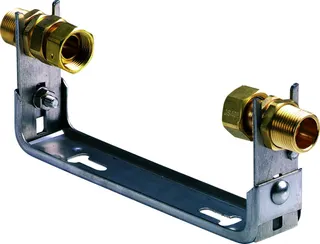 comfort-WZ-Bügel Edelstahl f MNK Q3 4,0 G1 AG/G1 Überwurfmutter waagerecht 190mm