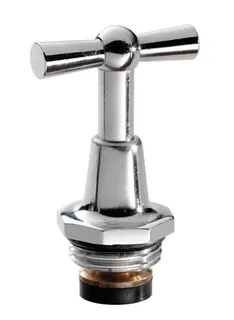 comfort-Oberteil für Auslaufventil DN 15 (1/2") matt verchromt