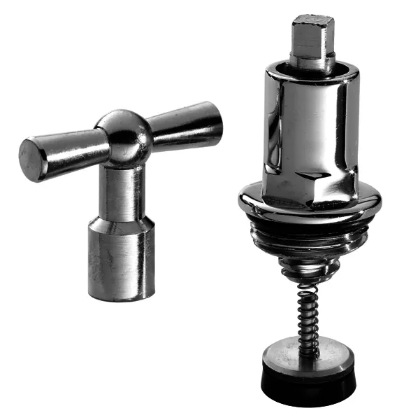 comfort-Steckschlüsseloberteil mit RV für Auslaufvtl DN 15 (1/2") verchromt