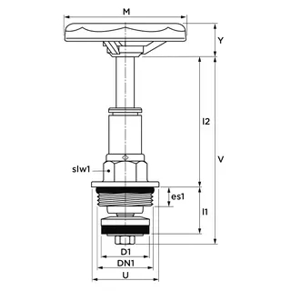 AIPS SF SEPP DIN-Basis FSV-OT steig. G1/2 (DN15) A MS – Bild 2