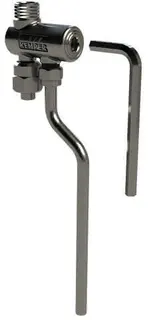 KEMPER Probenahmeventil für Eckventil m.RV, passend f. G3/8 AG-Quetschverschr.