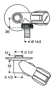 SCHELL NA-Ventil COMFORT, RV für Einzelzapfstellen, 1/2", chrom – Bild 3