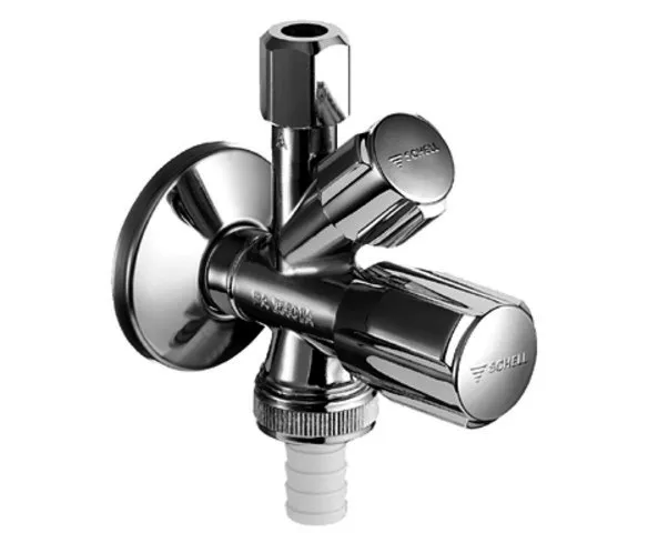 SCHELL Kombi-Eckventil COMFORT RV, 3/8", chrom