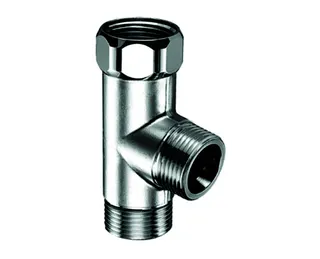 SCHELL T-Stück für NA- und Spültischventile, 3/4, chrom