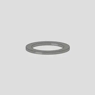 SANIT Flachdichtung 3/4, da=24 di=17 s=2