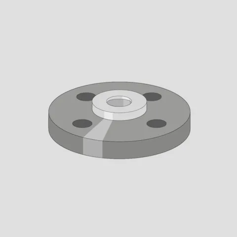 SANIT Flanschanschluss d90,PN16/SDR13,6 Flachdichtung